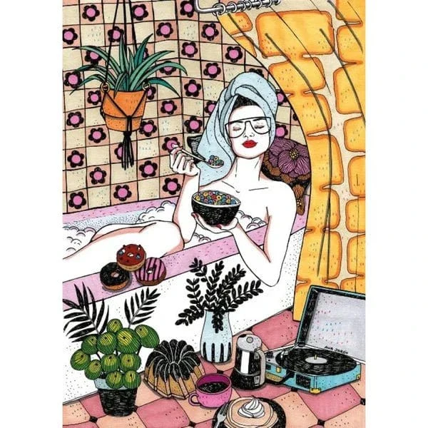 Magnolia Bath & Cereals Ana Jaren 1000pc Jigsaw Puzzle - Image 2