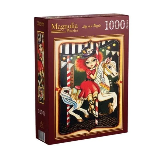 Magnolia Carousel Romi Lerda 1000pc Jigsaw Puzzle