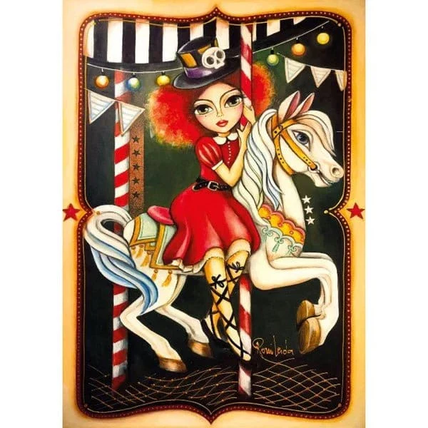 Magnolia Carousel Romi Lerda 1000pc Jigsaw Puzzle - Image 2