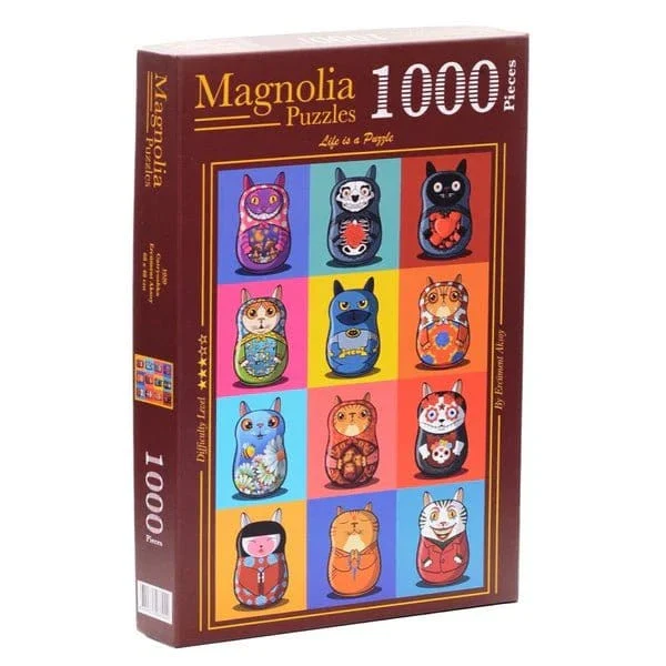 Magnolia Catryoshka Ercument Aksoy Special Edition 1000pc Jigsaw Puzzle