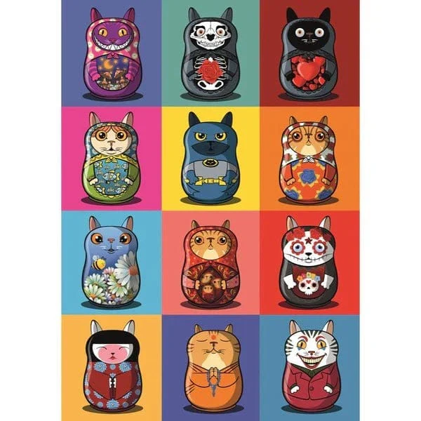Magnolia Catryoshka Ercument Aksoy Special Edition 1000pc Jigsaw Puzzle - Image 2