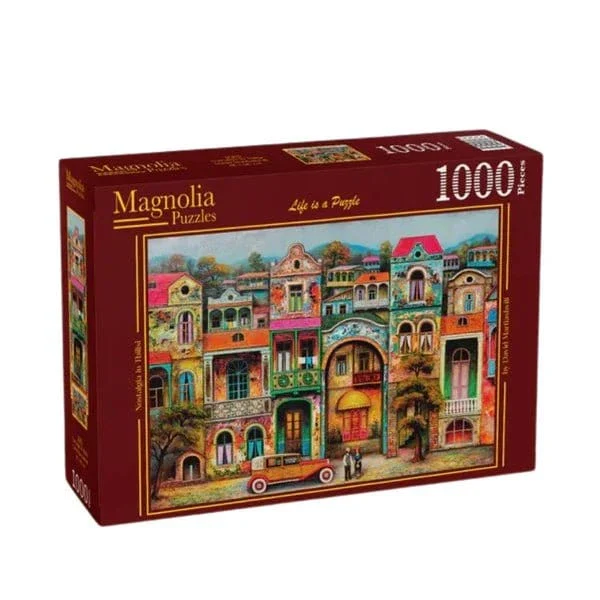 Magnolia Nostalgia in Tbilisi David Martiashvili 1000pc Jigsaw Puzzle