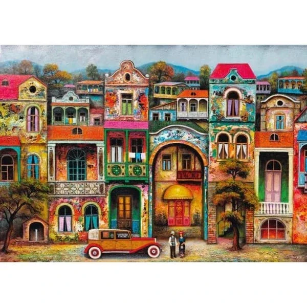 Magnolia Nostalgia in Tbilisi David Martiashvili 1000pc Jigsaw Puzzle - Image 2