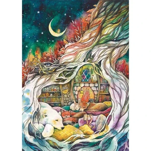 Magnolia Restful Earth Kat Fedora 1000pc Jigsaw Puzzle - Image 2