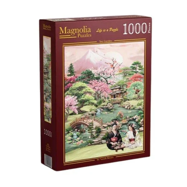 Magnolia Tea Garden Sarah Reyes 1000pc Jigsaw Puzzle