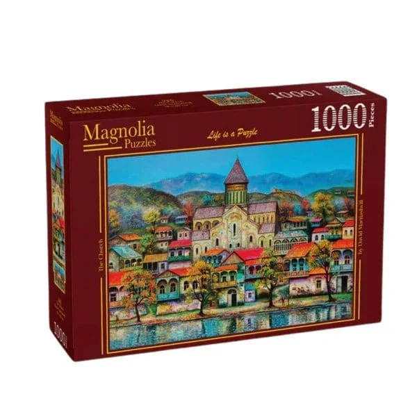 Magnolia The Church David Martiashvili 1000pc Jigsaw Puzzle