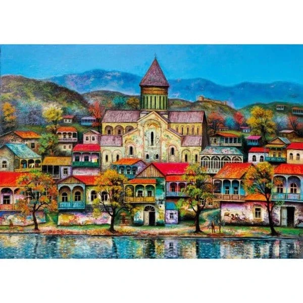 Magnolia The Church David Martiashvili 1000pc Jigsaw Puzzle - Image 2