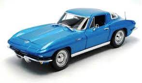 Maisto 1/18 1965 Chevrolet Corvette Coupe - Blue