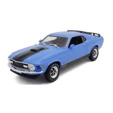 Maisto 1/18 1970 Ford Mustang Mach 1 - Blue