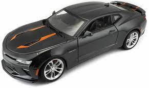 Maisto 1/18 2017 Chevrolet Camaro 50th Anniversary - Grey Diecast Model