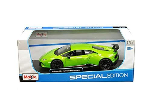Maisto 1/18 2017 Lamborghini Huracan Performante - Pearl Green - Image 2