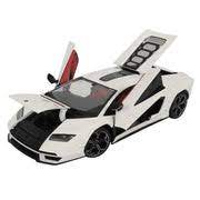 Maisto 1/18 2021 Lamborghini Countach LP 800-4 Orange Diecast Model - Image 2