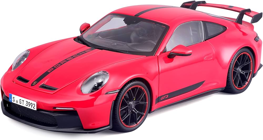 Maisto 1/18 2022 Porsche 911 GT3 Guards Red Diecast Model