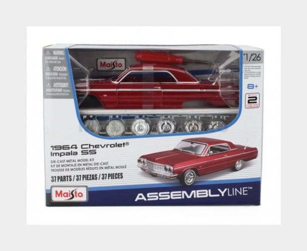 Maisto 1/24 Assembly Line 1964 Chevrolet Impala SS Diecast Kit