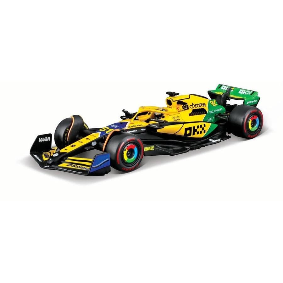 Maisto 1:24 F-1 McLaren MCL38 - Piastri #81 Papaya & Black RC Car