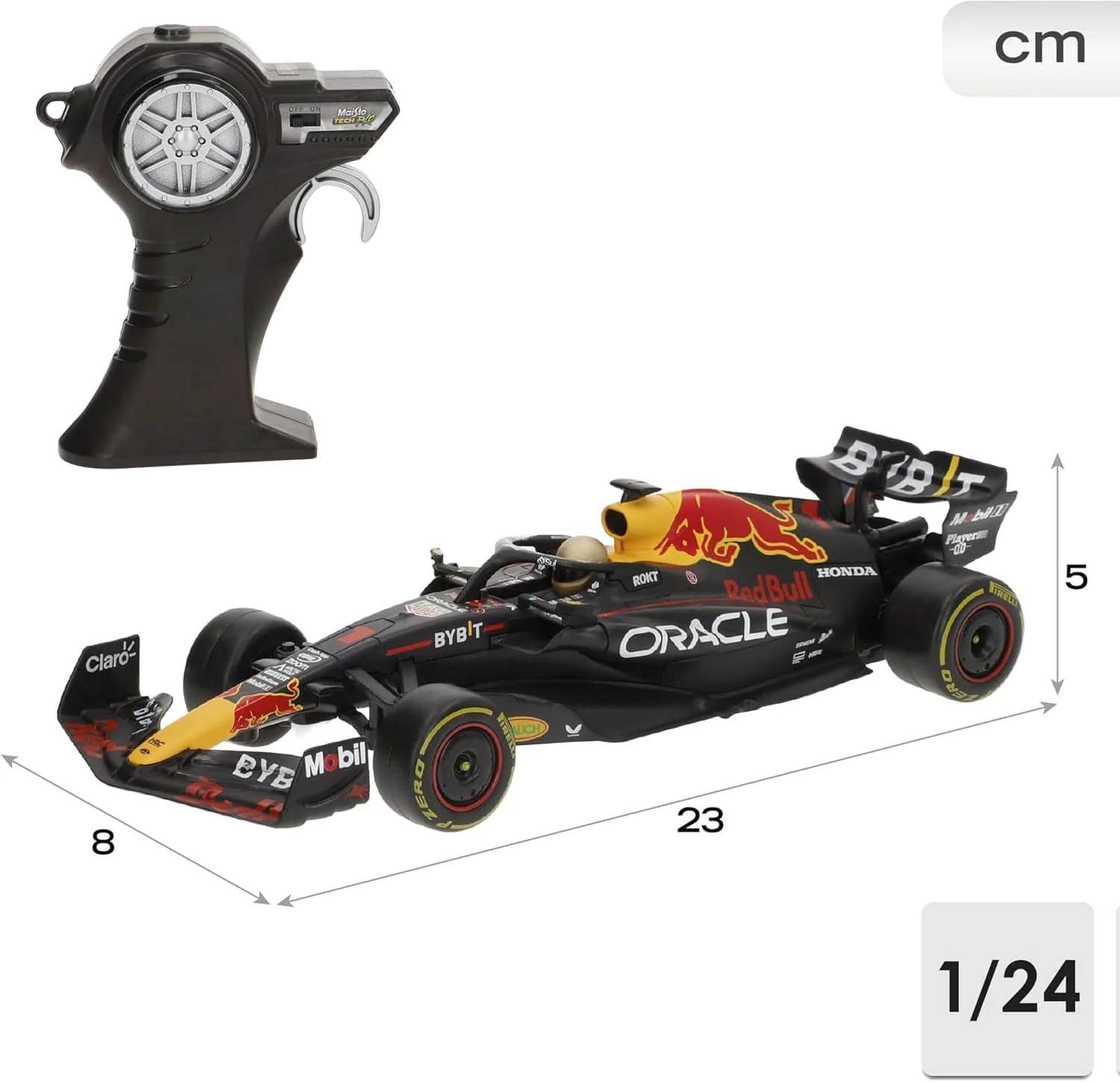 Maisto 2023 Red Bull Racing RB-19 Verstappen  #1 RC Car - Image 3