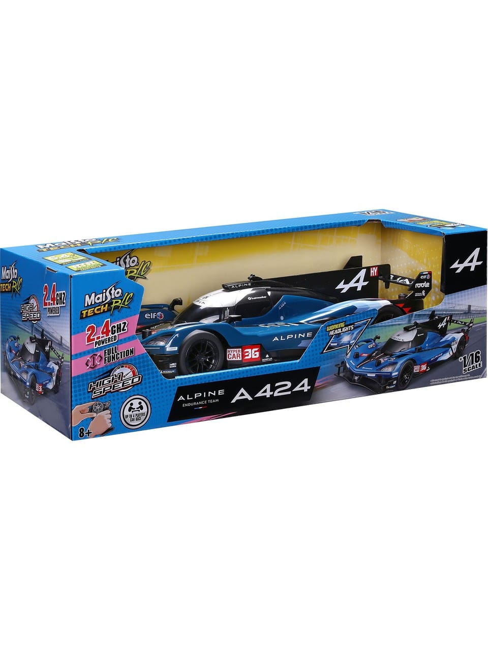 Maisto Tech 1/16 Alpine A424 Hybrid Hypercar #36 RC Car