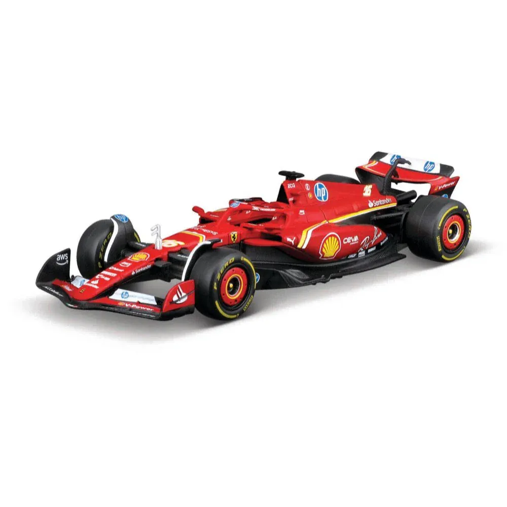 Maisto Tech 1:41 Diecast F-1 2024 Ferrari SF-24 with Racing Track - Leclerc #16 RC Car - Image 2