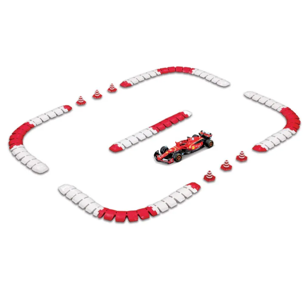 Maisto Tech 1:41 Diecast F-1 2024 Ferrari SF-24 with Racing Track - Leclerc #16 RC Car - Image 5