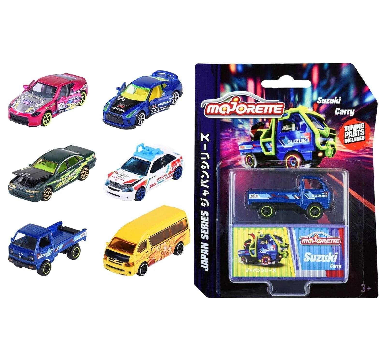 Majorette 1/64 Japan Series Deluxe Cars - Assorted (1) [MJ75296]