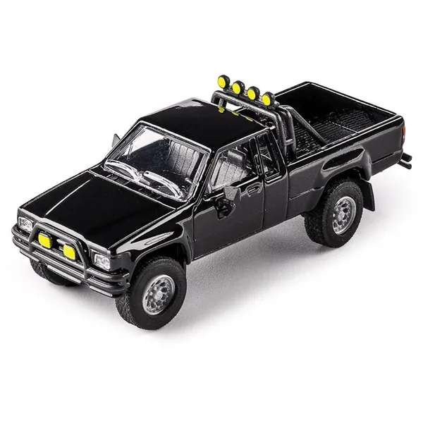 Majorette 1/64 Toyota Hilux SR5 1985 Black - Collection Series [78839] - Image 2