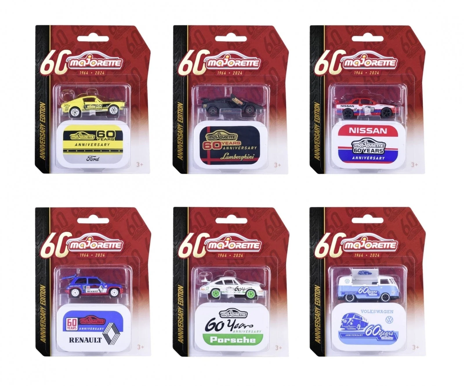 Majorette 60th Anniversary Deluxe Cars - Assorted (1)