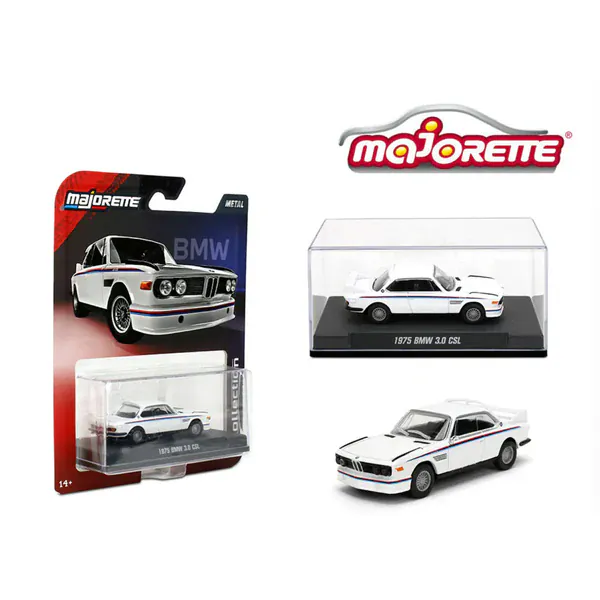 Majorette Collection Series BMW 3.0 CSL (White) - Image 2