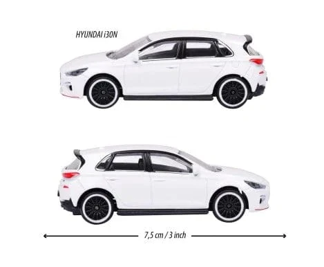 Majorette Hyundai I30N - White (1pc) - Image 2
