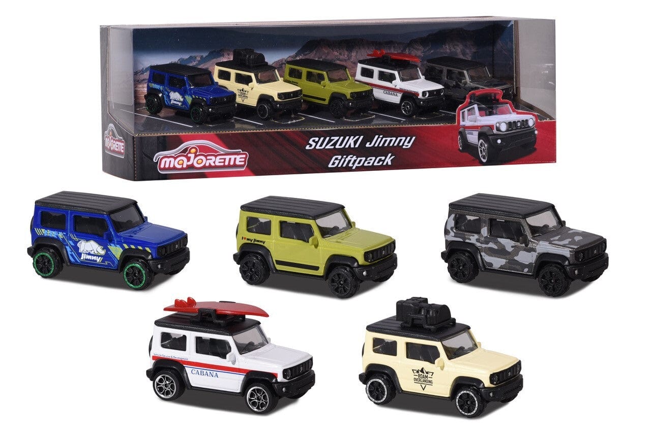 Majorette Suzuki Jimny 5pc Gift Pack