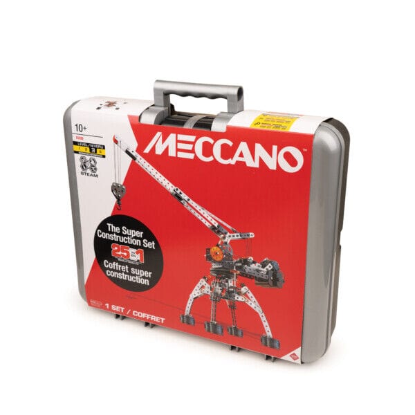 Meccano 25 in 1 Construction Set in Case