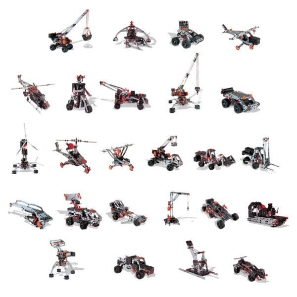 Meccano 25 in 1 Construction Set in Case - Image 2