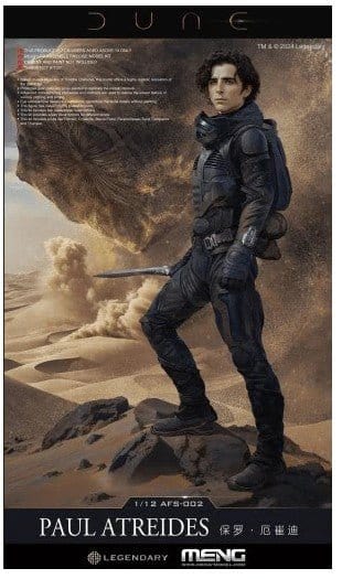 Meng 1/12 Dune Paul Atreides Plastic Model Kit**