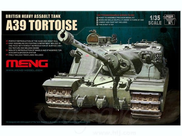 Meng 1/35 British A39 Tortoise Heavy Assault Tank Plastic Model Kit