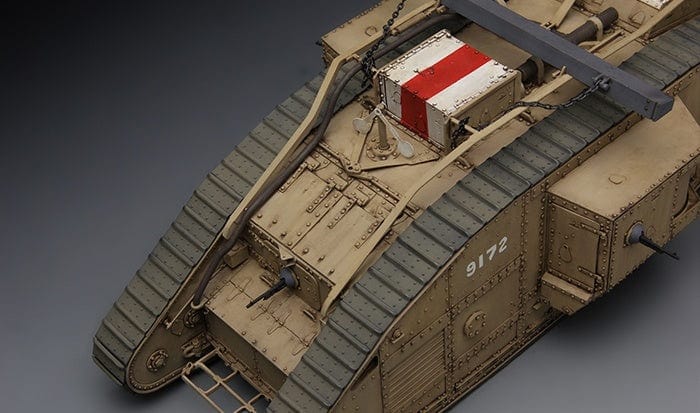 Meng 1/35 British Heavy Tank Mk.V Male Plastic Model Kit - Image 3
