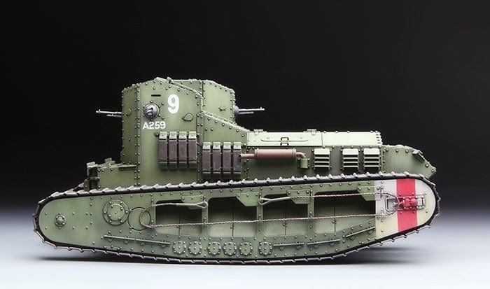 Meng 1/35 British Medium Tank Mk.A Whippet Plastic Model Kit - Image 3