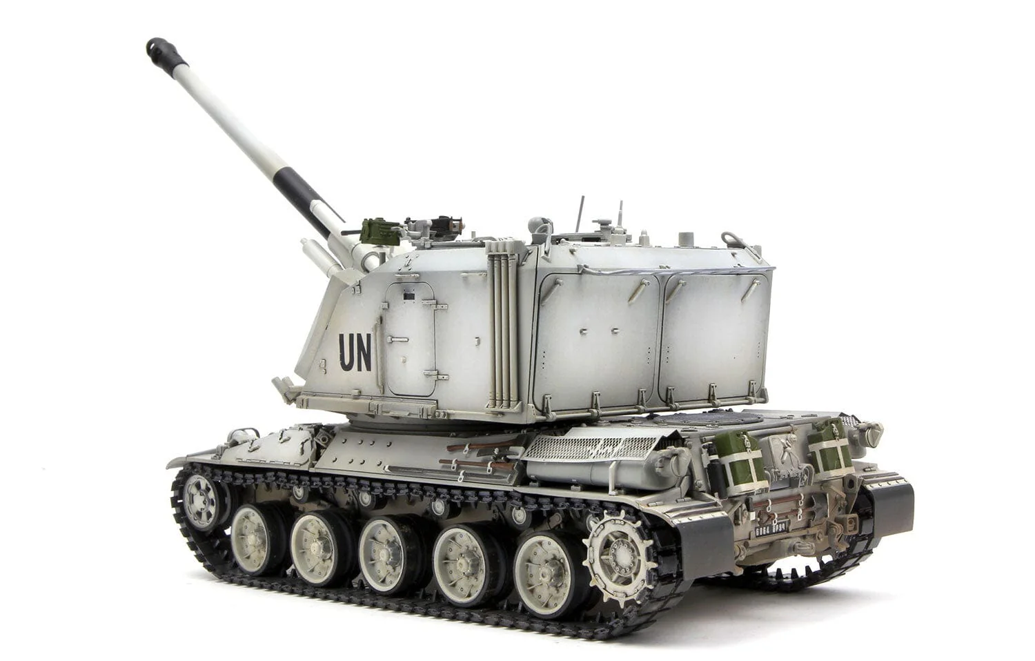 Meng 1/35 French AUF1 TA 155mm Self-Propelled Howitzer Plastic Model Kit - Image 3