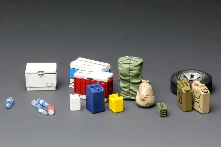 Meng 1/35 Pick Up w/equipment Plastic Model Kit - Image 5