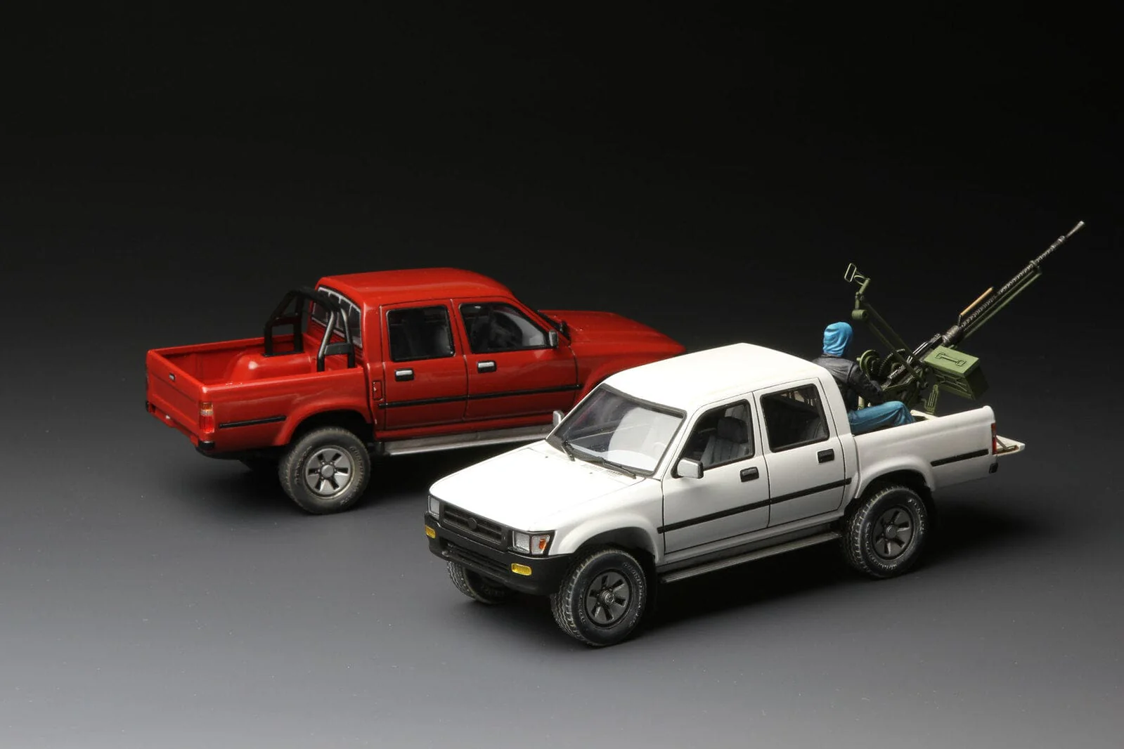 Meng 1/35 Pickup w/ZPU-1 Plastic Model Kit - Image 2