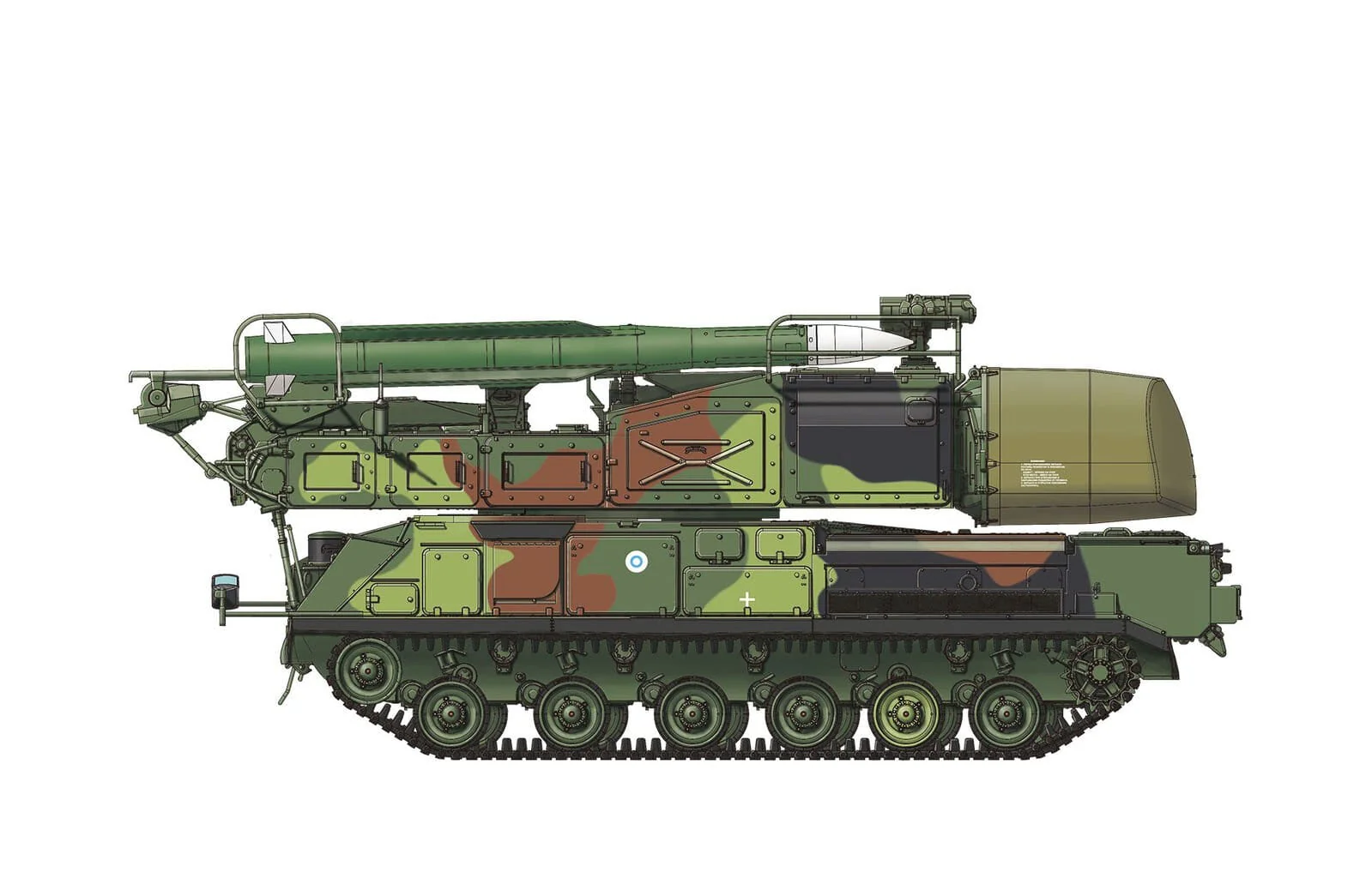 Meng 1/35 Russian 9K37M1 BUK Plastic Model Kit - Image 6