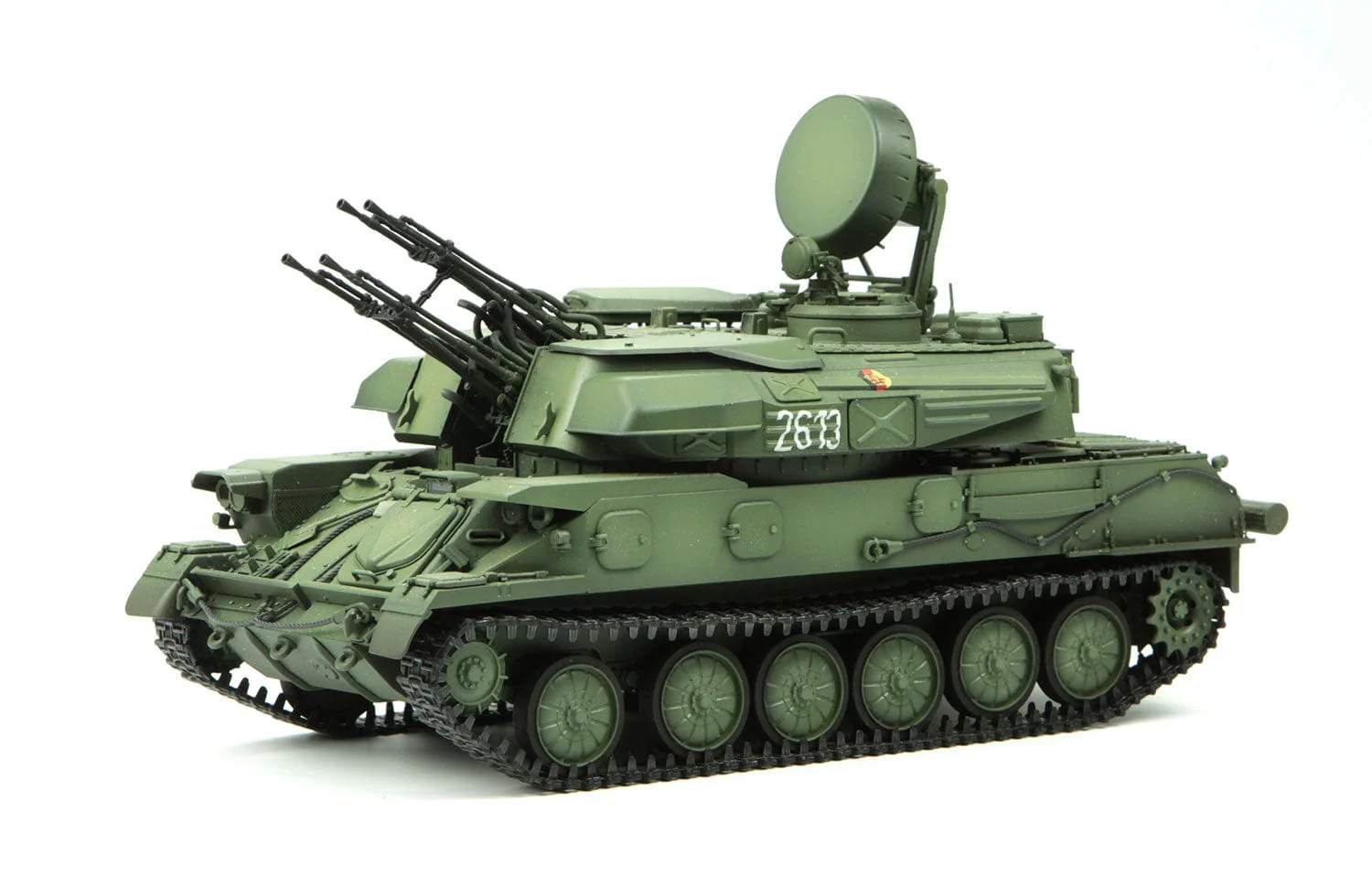 Meng 1/35 Russian ZSU-23-4 Shilka Self-Propelled Anti-Aircraft Gun Plastic Model Kit - Image 2