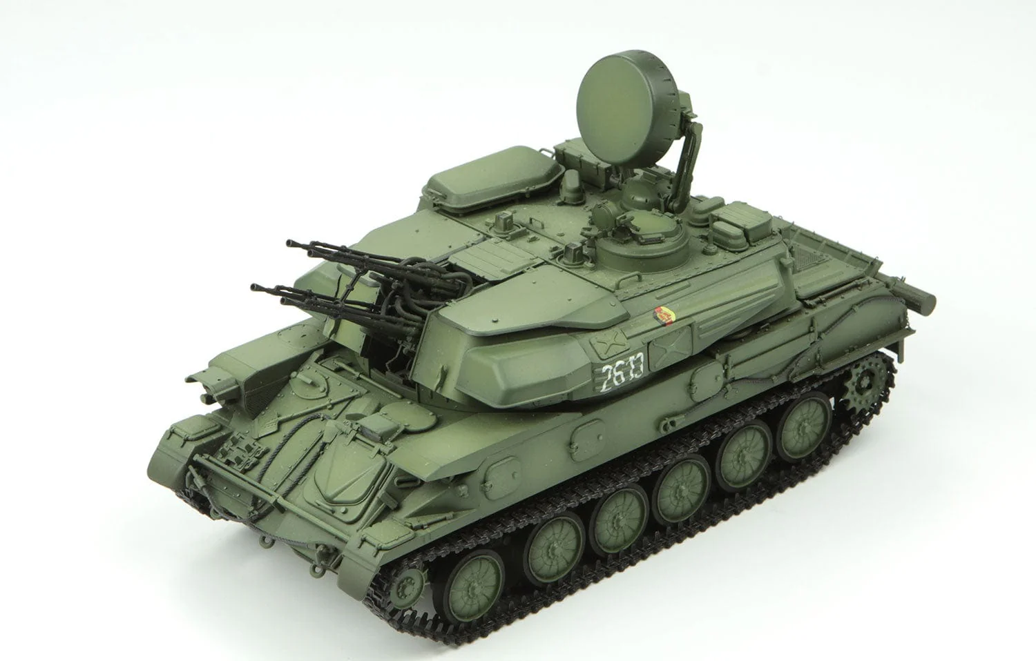 Meng 1/35 Russian ZSU-23-4 Shilka Self-Propelled Anti-Aircraft Gun Plastic Model Kit - Image 3