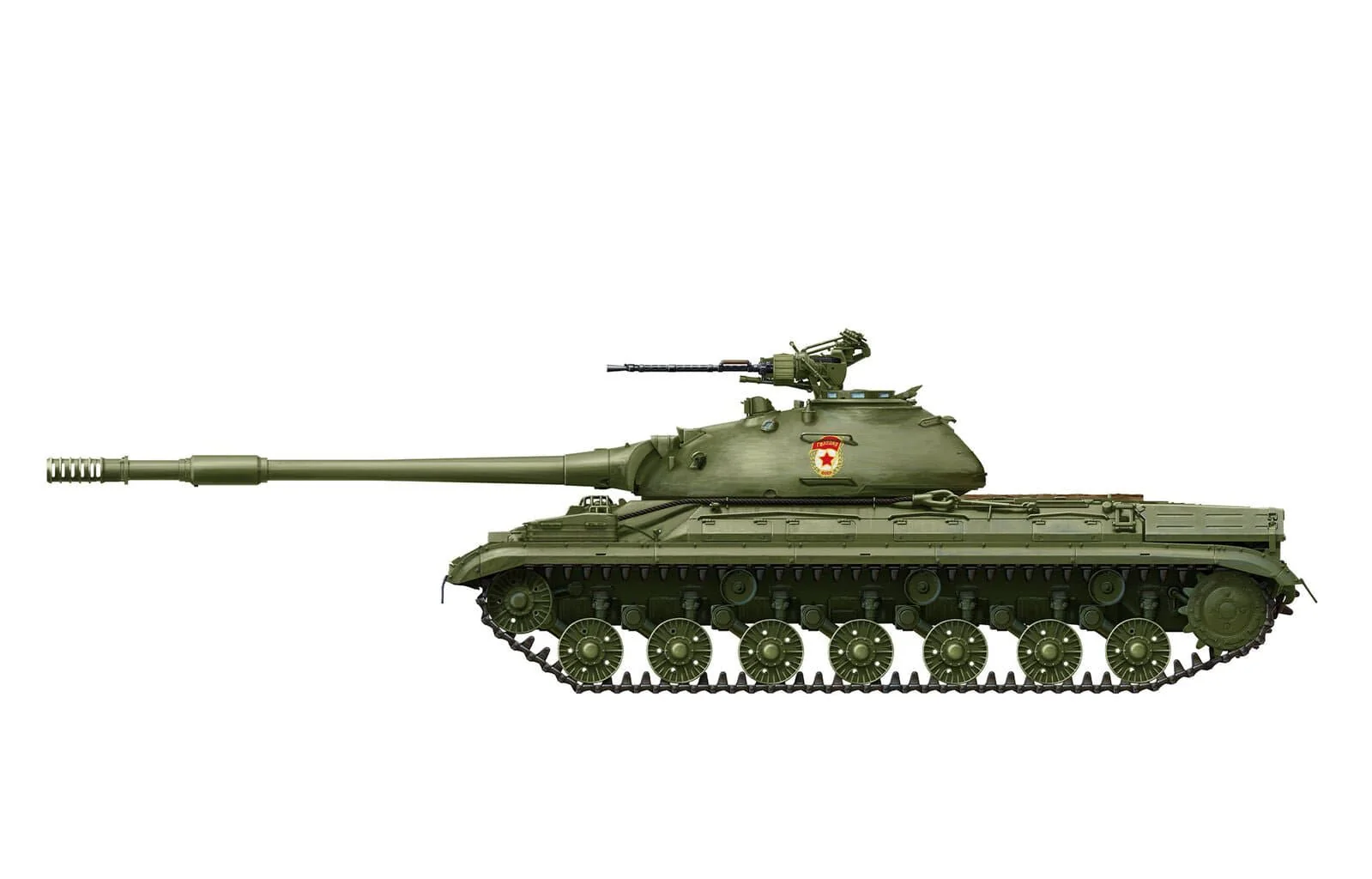 Meng 1/35 Soviet T-10M Heavy Tank Plastic Model Kit - Image 4