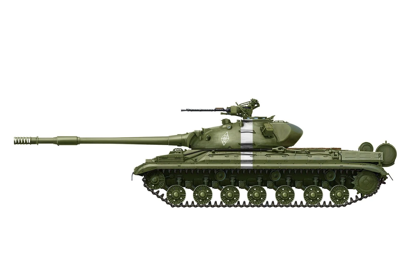 Meng 1/35 Soviet T-10M Heavy Tank Plastic Model Kit - Image 5
