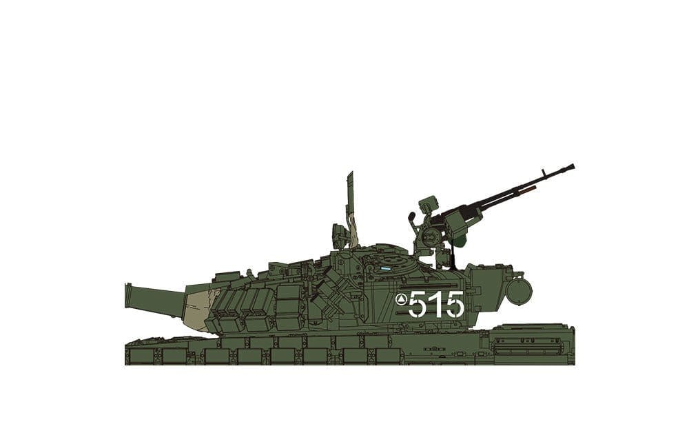 Meng 1/35 T-72B1 Russian Main Battle Tank Plastic Model Kit - Image 4
