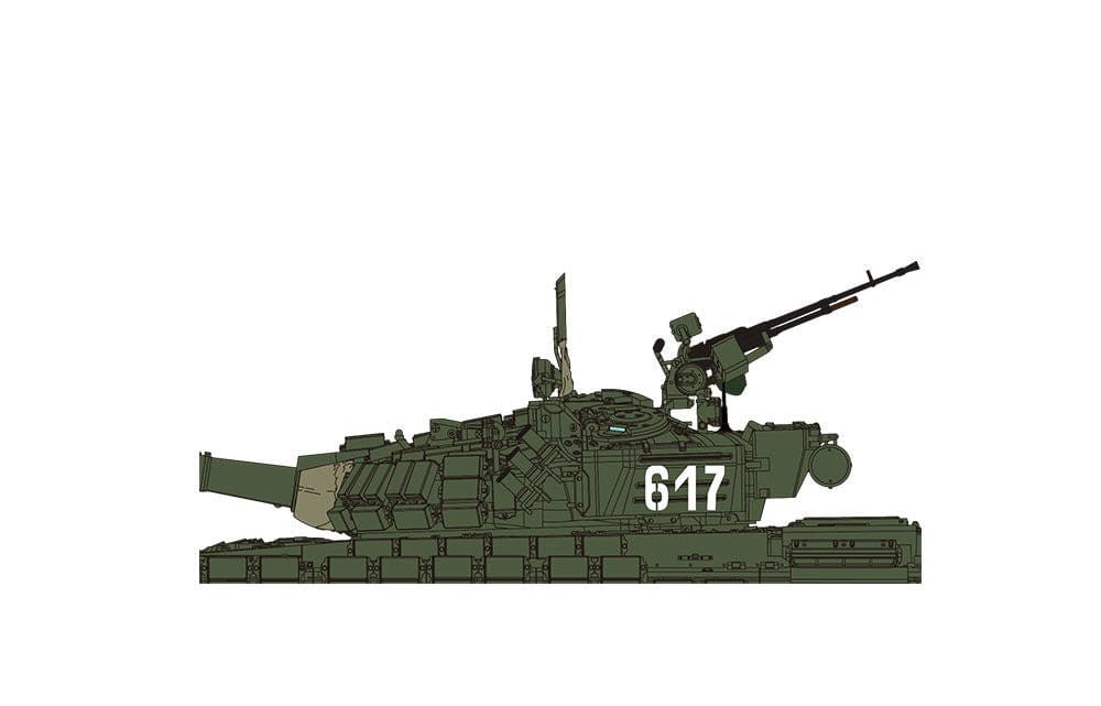 Meng 1/35 T-72B1 Russian Main Battle Tank Plastic Model Kit - Image 5
