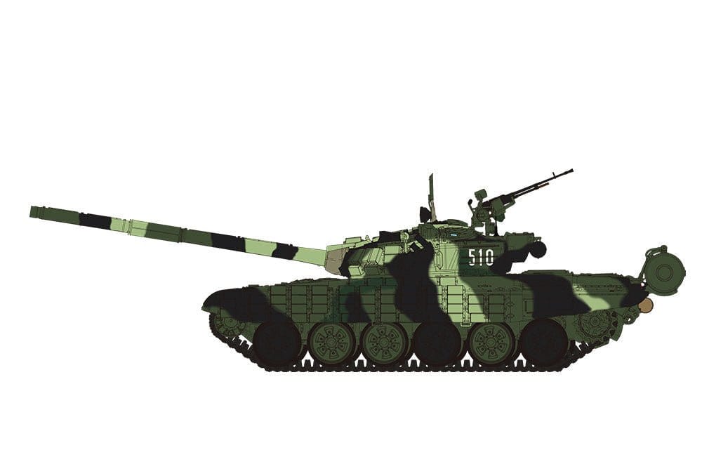 Meng 1/35 T-72B1 Russian Main Battle Tank Plastic Model Kit - Image 7
