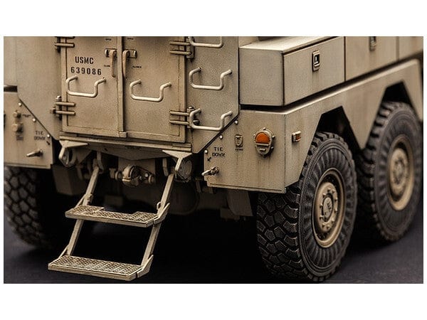 Meng 1/35 U.S. Cougar 6x6 MRAP Vehicle Plastic Model Kit - Image 6