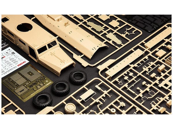 Meng 1/35 U.S. Cougar 6x6 MRAP Vehicle Plastic Model Kit - Image 7
