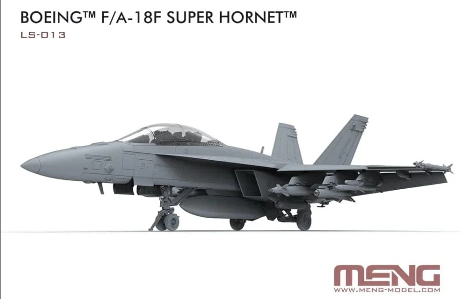 Meng 1/48 Boeing F/A-18F Super Hornet Plastic Model Kit - Image 2