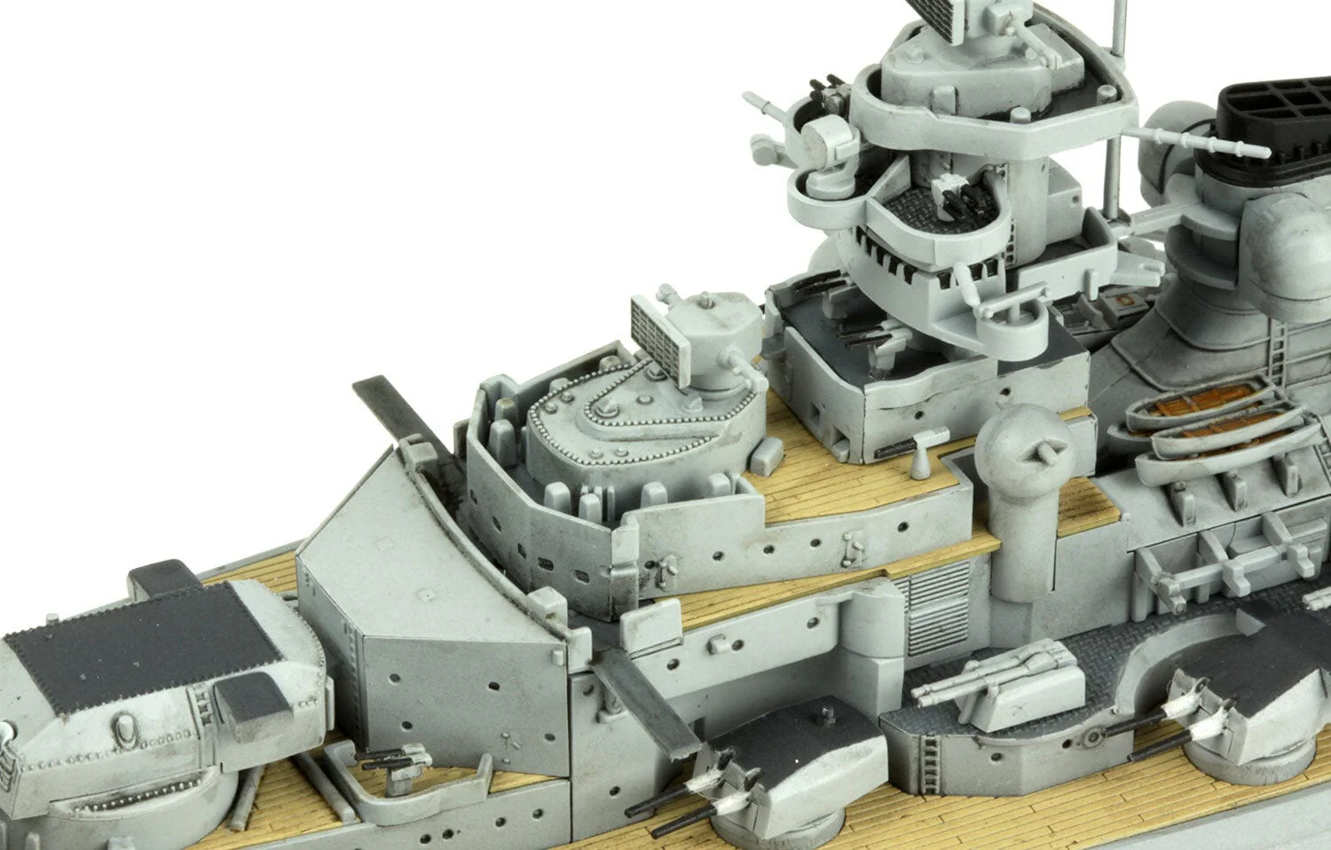 Meng 1/700 Kriegsmarine Battleship KM Bismarck Plastic Model Kit - Image 4